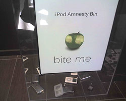 iPod Amnesty Bin