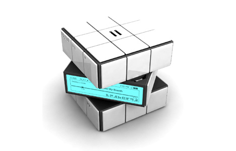 Hee Yong’s MP3 rubik cube player