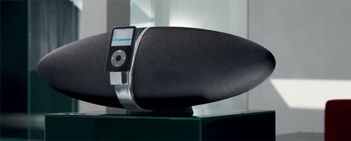 Bowers & Wilkins Zeppelin speaker system for the iPod